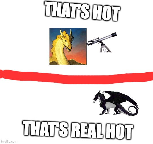 THAT'S HOT; THAT'S REAL HOT | made w/ Imgflip meme maker