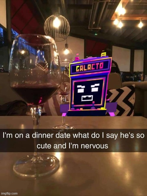 Dinner Date Cute Nervois | image tagged in dinner date cute nervois | made w/ Imgflip meme maker