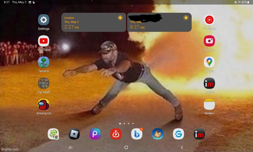 Rate my wallpaper | made w/ Imgflip meme maker