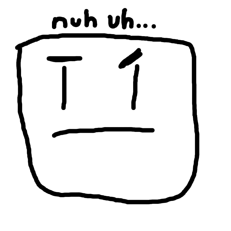 High Quality nuh uh Blank Meme Template