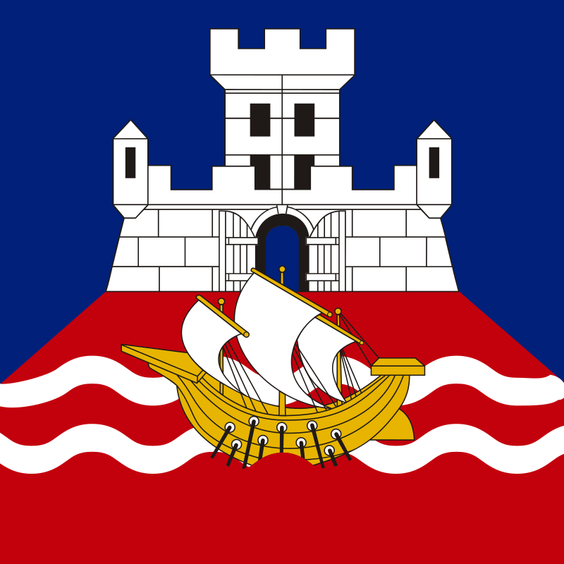Belgrade flag Blank Meme Template