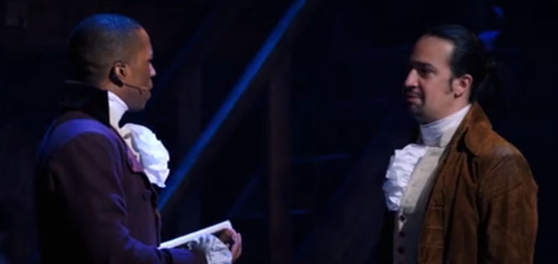 Hamilton he looked at me like i was stupid Blank Meme Template