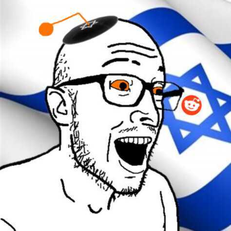 Israeli redditard soyjak Blank Meme Template