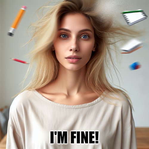 I'M FINE! | made w/ Imgflip meme maker