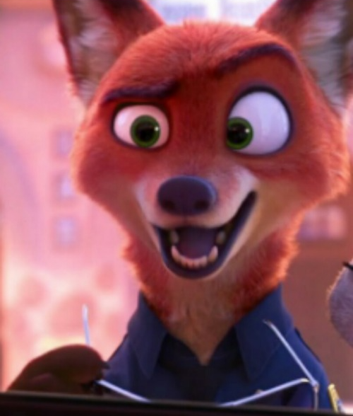 High Quality Nick Wilde, as a Police Officer(#2) Blank Meme Template