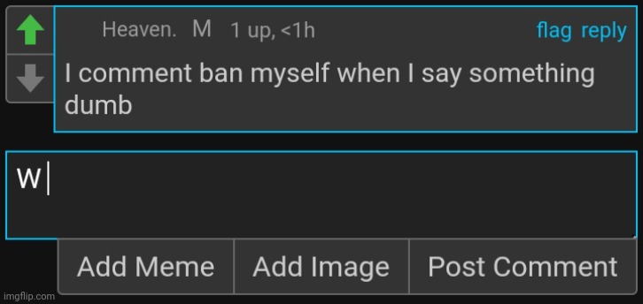 W so big i think I will kms | image tagged in memes | made w/ Imgflip meme maker