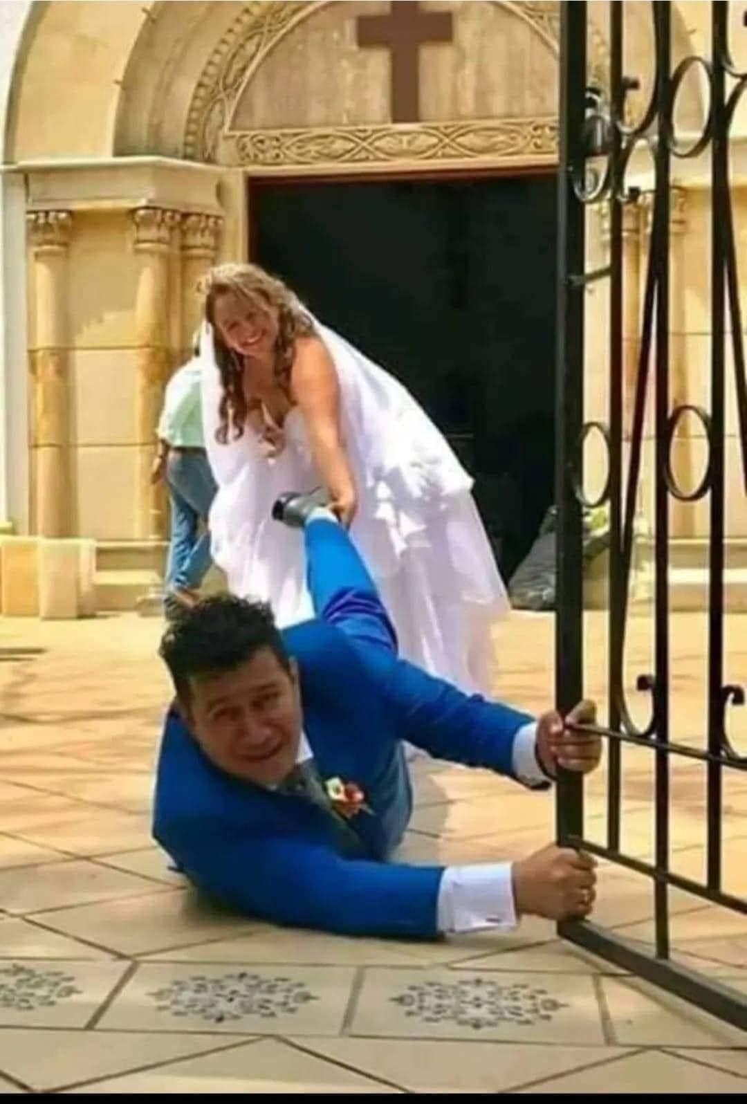 High Quality Marriage gone wrong? Blank Meme Template
