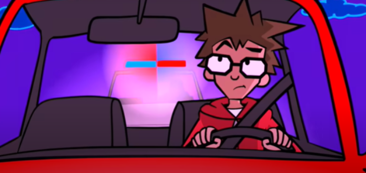 High Quality Puff Puff Police Car Blank Meme Template