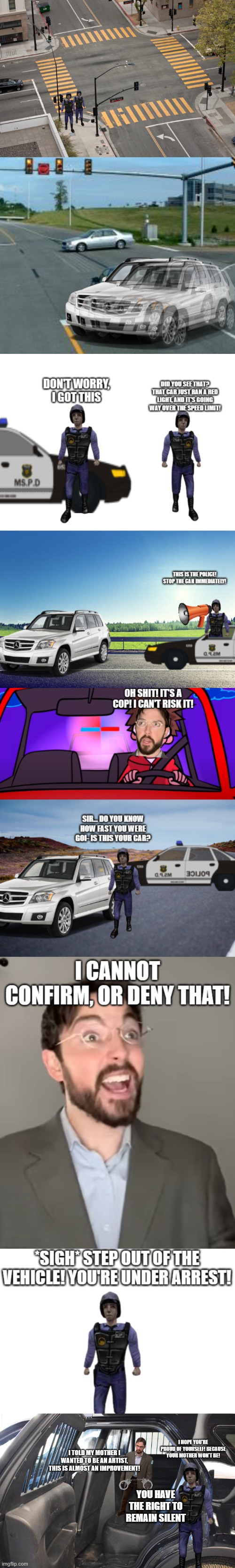Justin gets caught | YOU HAVE THE RIGHT TO REMAIN SILENT | made w/ Imgflip meme maker