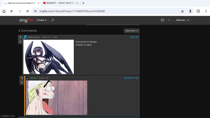 Average deimos behavior | made w/ Imgflip meme maker
