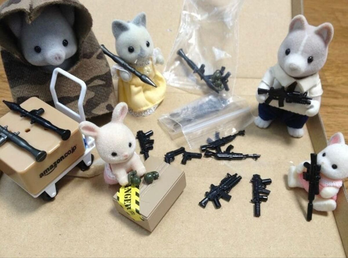 Sylvanian trrorists Blank Meme Template