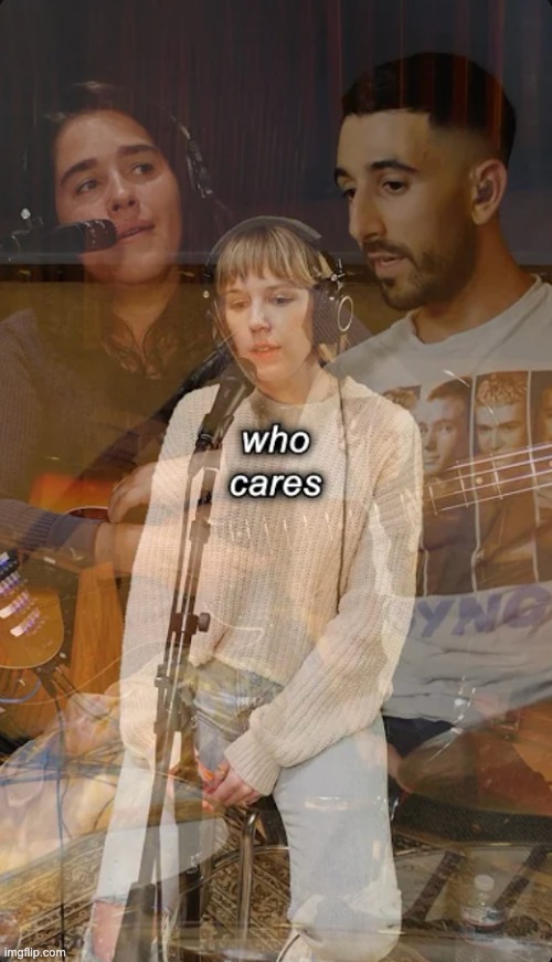 Who Cares? | image tagged in who cares,your argument is invalid,pointless | made w/ Imgflip meme maker