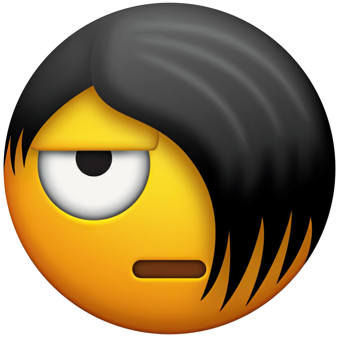 Emo Emoji Blank Template - Imgflip