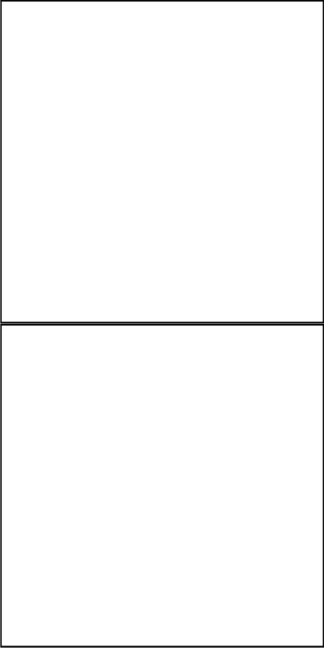 Two squares Blank Meme Template