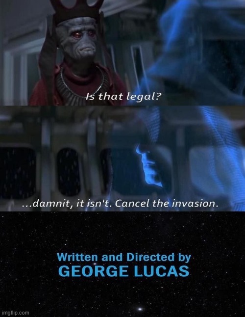 And Like That...No Menace | image tagged in the phantom menace,25th anniversary | made w/ Imgflip meme maker