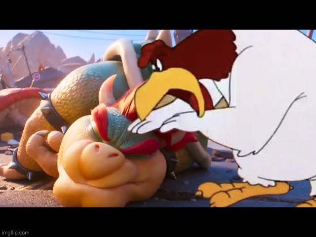Foghorn Leghorn lays into Bowser | made w/ Imgflip meme maker