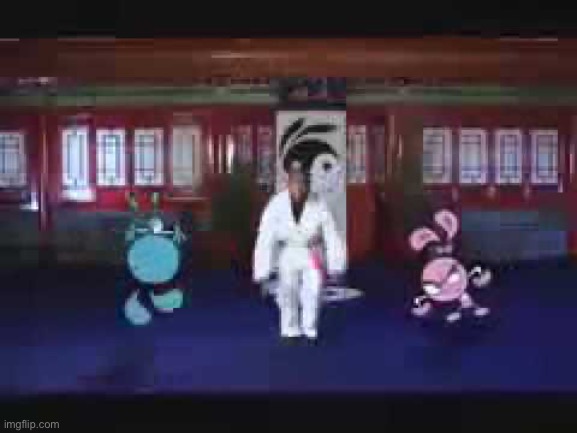 Kick punch- | made w/ Imgflip meme maker