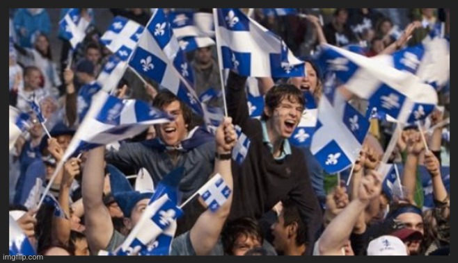 French-Canadians Cheering | image tagged in french-canadians cheering | made w/ Imgflip meme maker