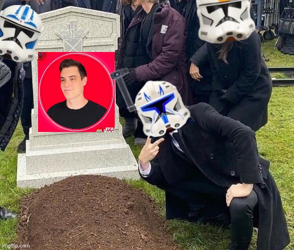 So glad he’s now available for $13 | image tagged in peace sign tombstone,lego,lego star wars,clone trooper,star wars | made w/ Imgflip meme maker
