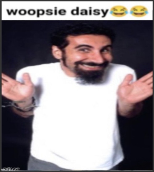 @.dead. | image tagged in woopsie daisy | made w/ Imgflip meme maker