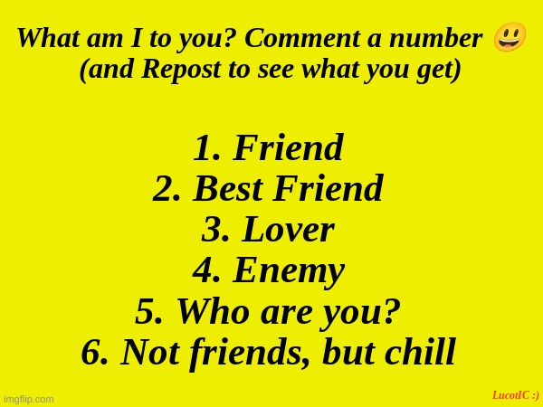 repost it | image tagged in what am i to you vol 2 | made w/ Imgflip meme maker