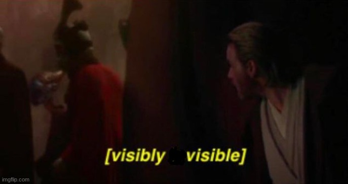Visibly invisible | image tagged in visibly invisible | made w/ Imgflip meme maker