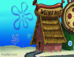 weenie hut lore | image tagged in gifs,weenie,hut,jr,super,general | made w/ Imgflip images-to-gif maker