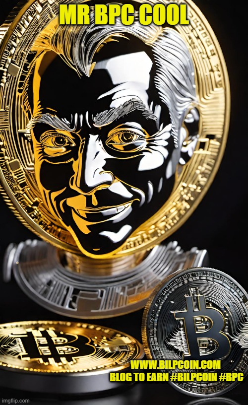 MR BPC COOL; WWW.BILPCOIN.COM 
BLOG TO EARN #BILPCOIN #BPC | made w/ Imgflip meme maker