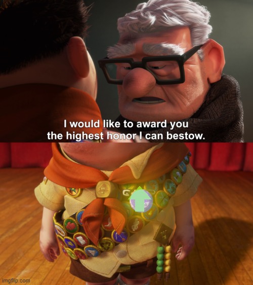 Highest Honor | image tagged in highest honor | made w/ Imgflip meme maker