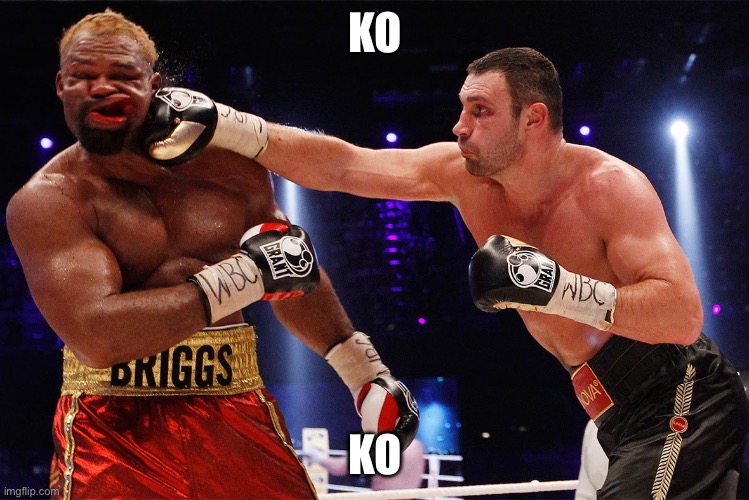 knockout | KO KO | image tagged in knockout | made w/ Imgflip meme maker