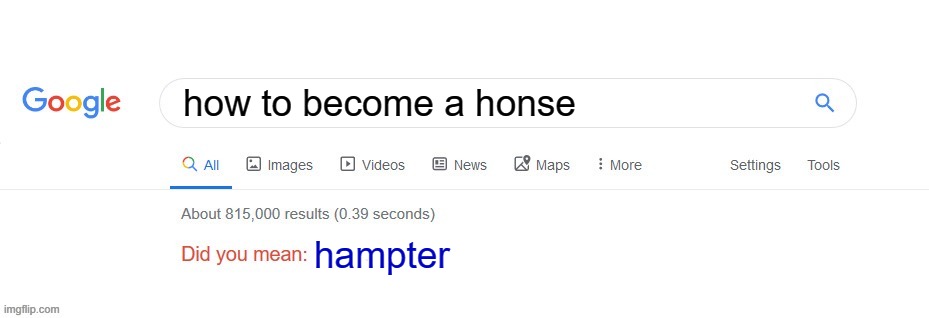 Did you mean? | how to become a honse; hampter | image tagged in did you mean,lol,wtf | made w/ Imgflip meme maker