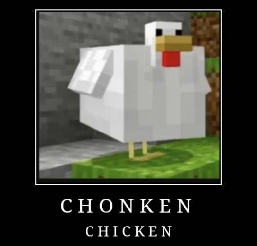 Demolition's CHONKEN CHICKEN Blank Meme Template