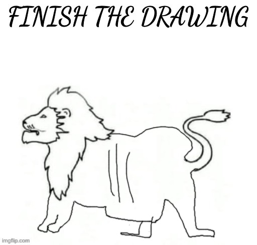 finish the drawing | image tagged in finish the drawing | made w/ Imgflip meme maker