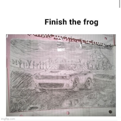 Guh I think I messed up | image tagged in finish the drawing | made w/ Imgflip meme maker