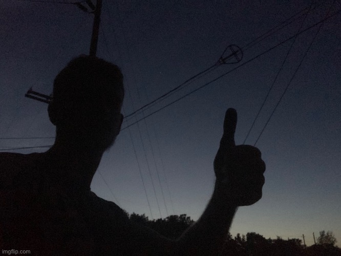 Going for a nice countryside walk at 9pm | made w/ Imgflip meme maker