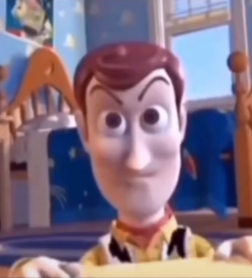 Pissed Woody Blank Meme Template