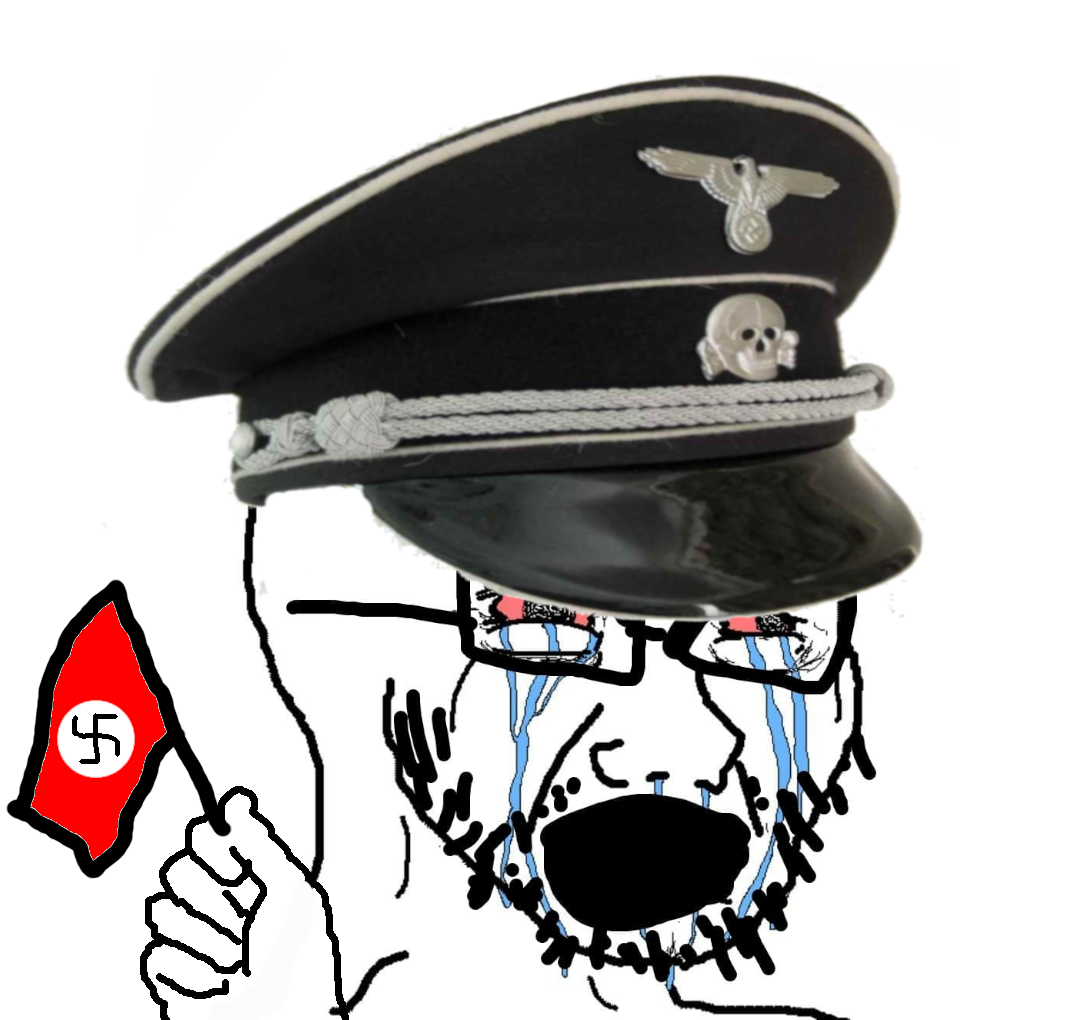 Nazi soyjak Blank Meme Template