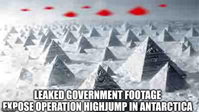 Leaked Government Footage EXPOSE Operation HIGHJUMP in Antarctica (Video) 