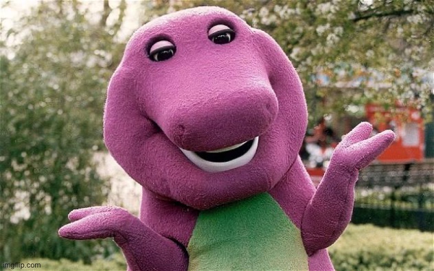 barney | image tagged in barney | made w/ Imgflip meme maker