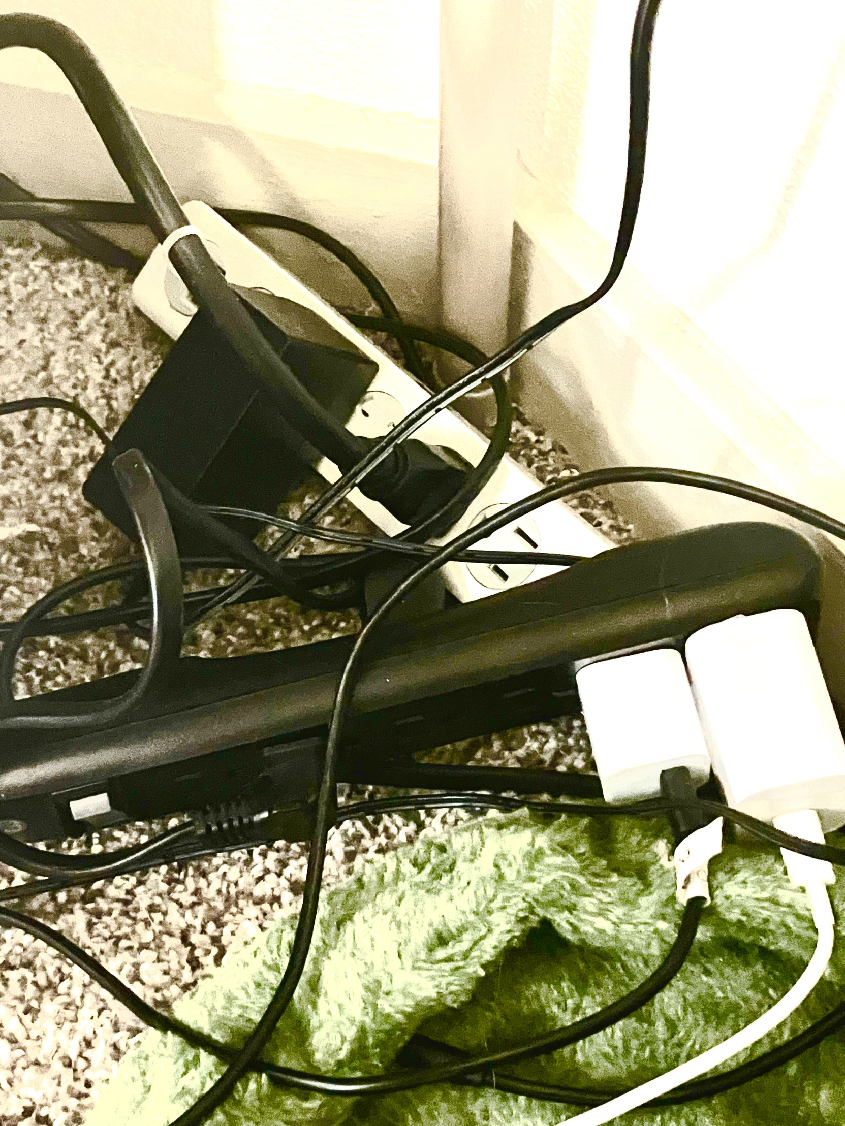 Tangled wires Blank Meme Template