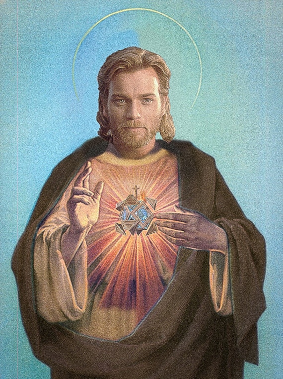 Obi-Wan Jesus Blank Meme Template