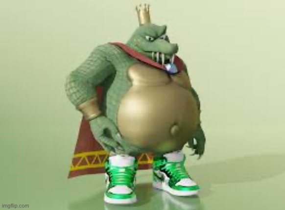 image tagged in king k rool | made w/ Imgflip meme maker