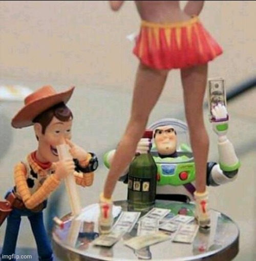 Toy Story Stripper | image tagged in toy story stripper | made w/ Imgflip meme maker