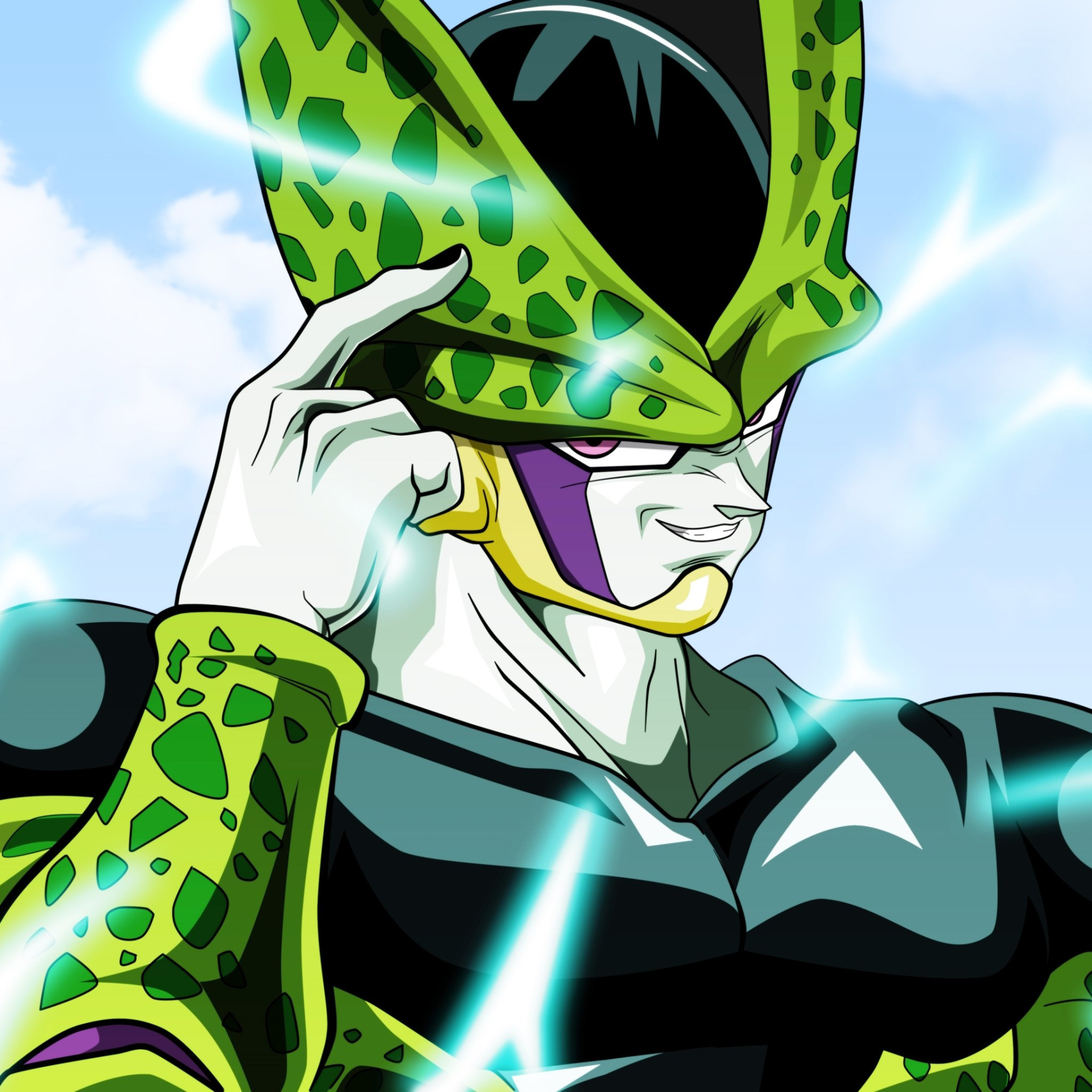 Cell's genius thoughts Blank Meme Template