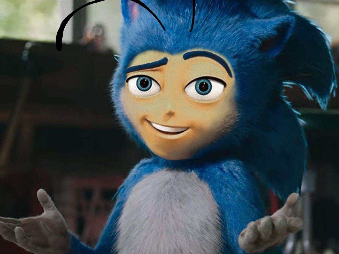 bee sonic Blank Meme Template