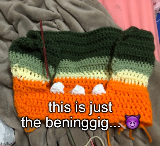 beningingg | this is just the beninggig... 😈 | made w/ Imgflip meme maker