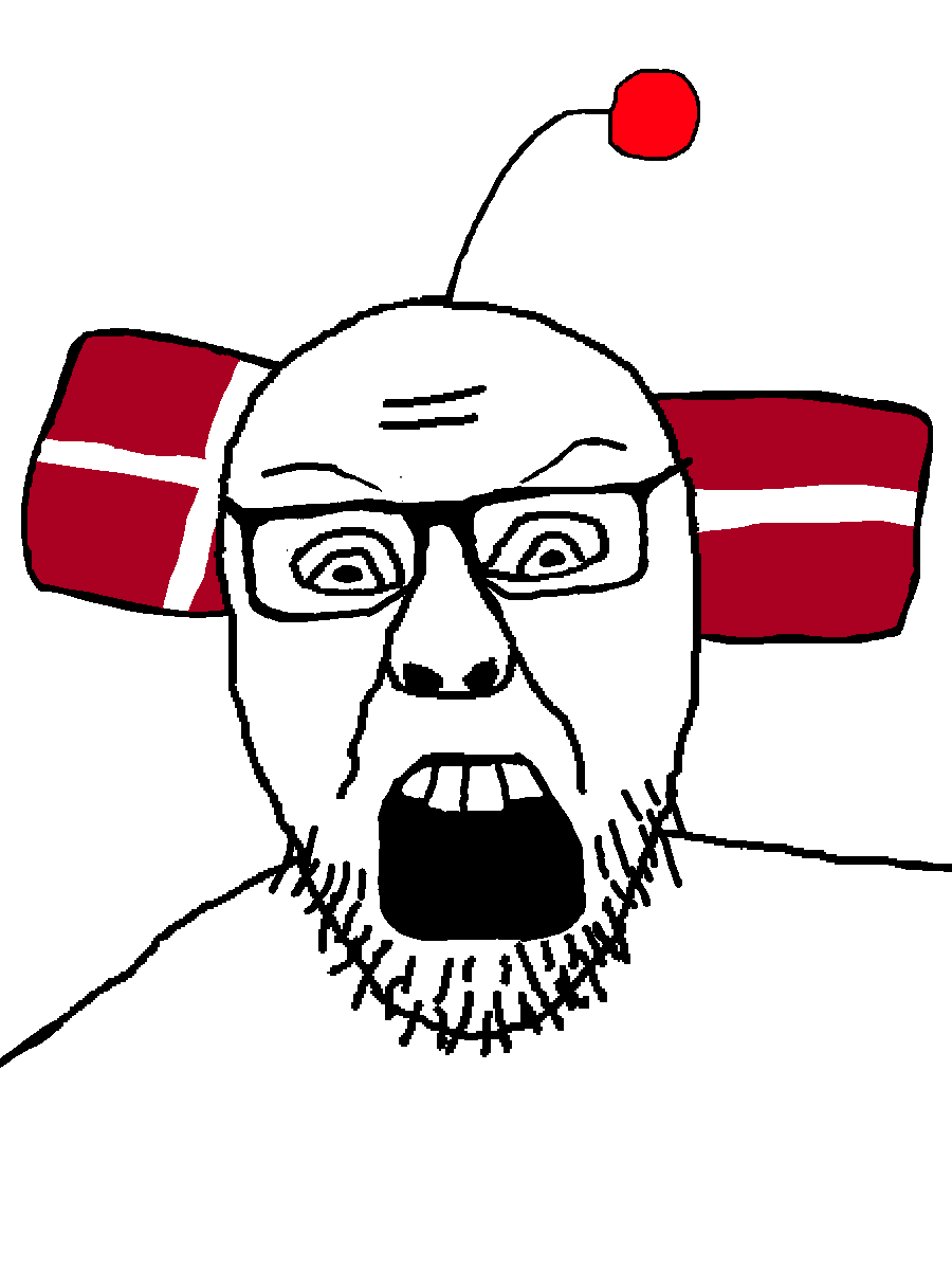 Le Danish Redditard Blank Meme Template