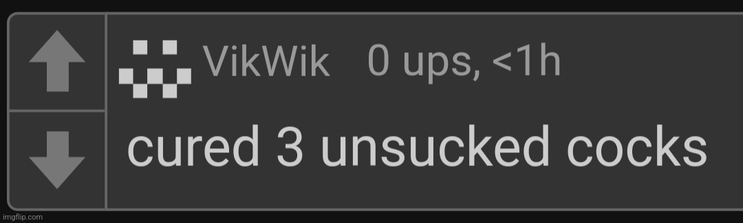 c | image tagged in cured 3 unsucked cocks | made w/ Imgflip meme maker