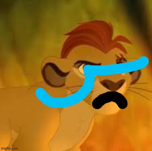 Kion crybaby | image tagged in kion crybaby | made w/ Imgflip meme maker
