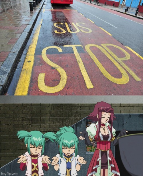 Yeah, it looks very... "sus". | image tagged in sus,road,marking | made w/ Imgflip meme maker